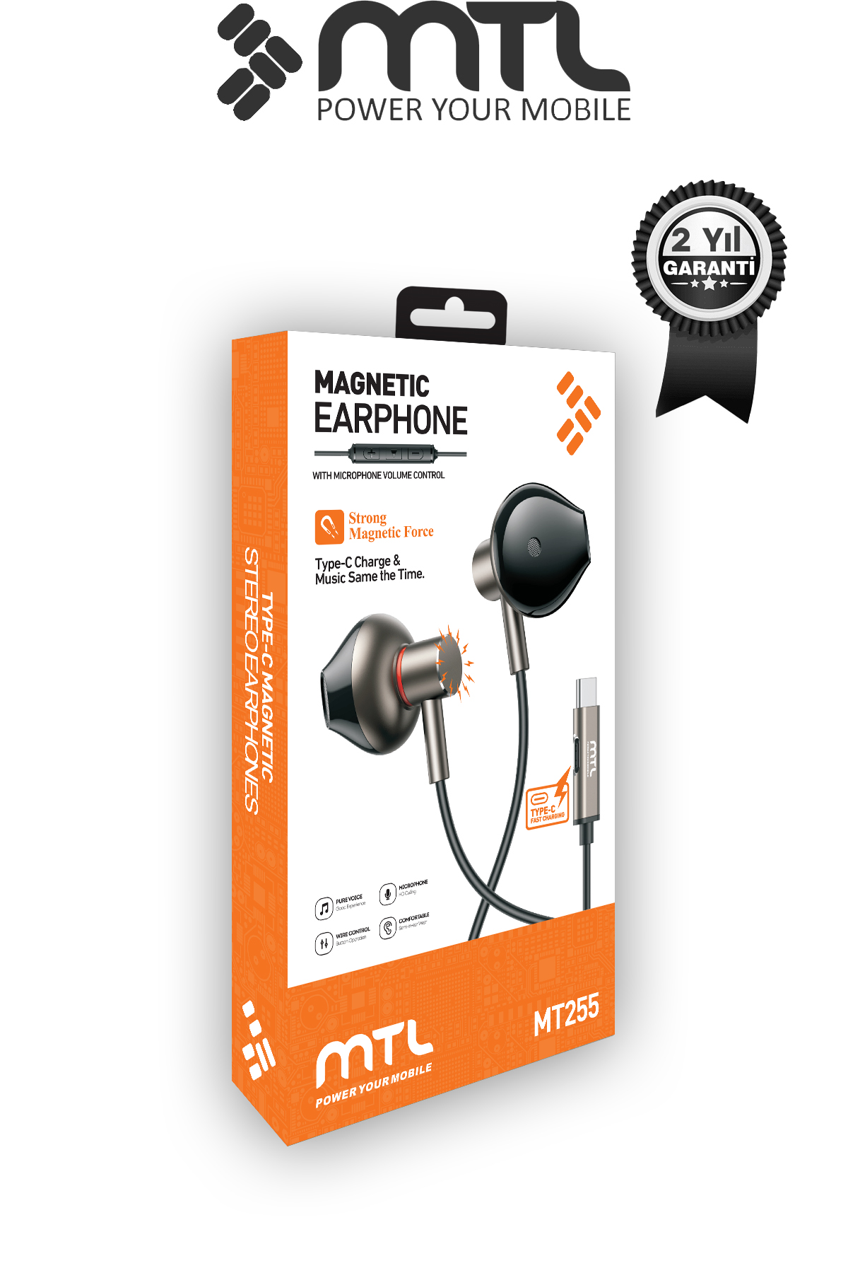 MT255 Type-C Kulaklık Detay