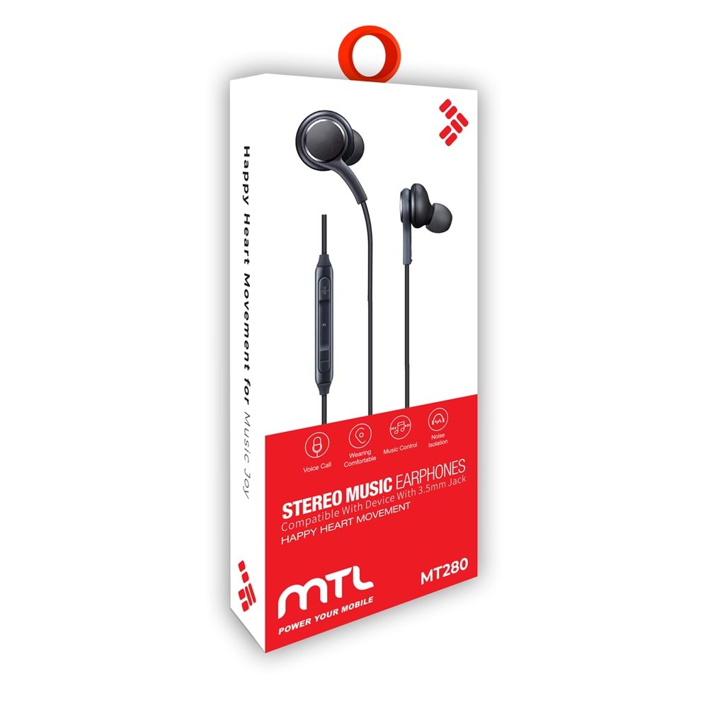 MT280 3.5MM STEREO KABLOLU KULAKLIK 30/240