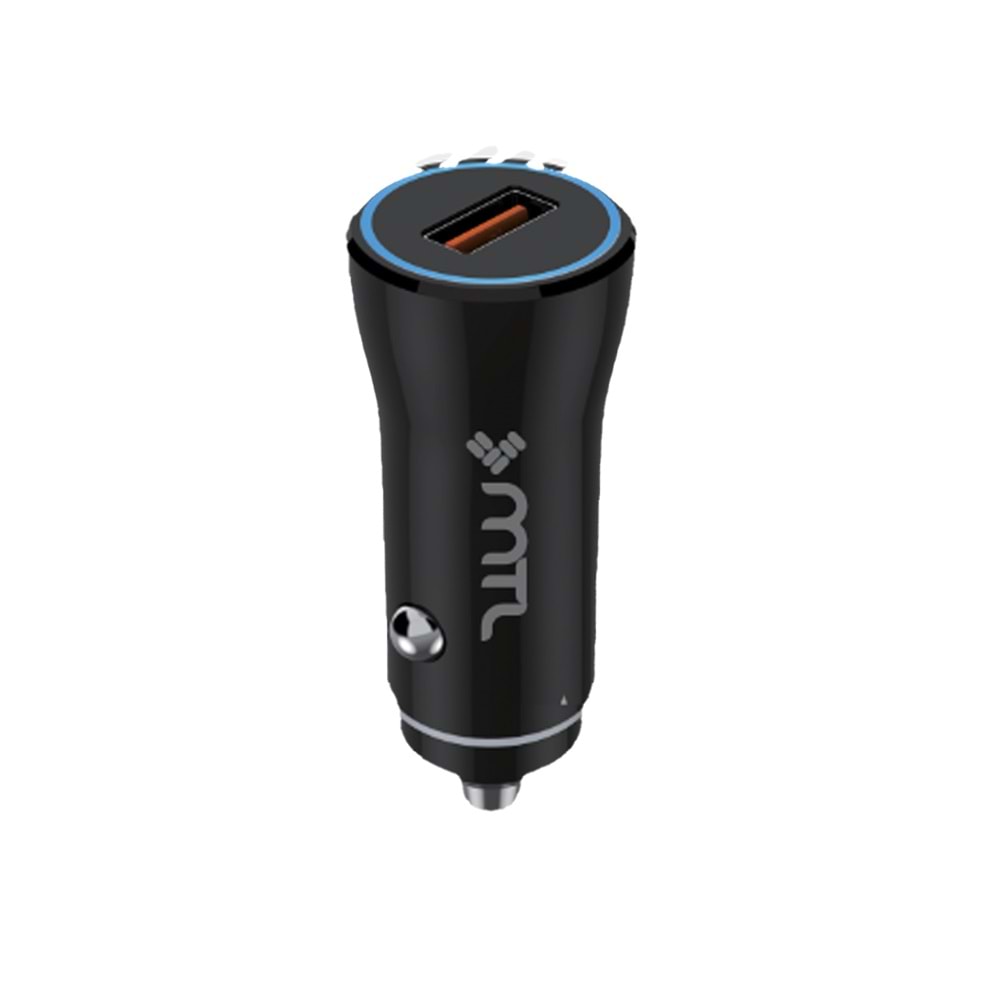 MT1812 18W QC 3.0 HIZLI USB ÇIKIŞLI USB ARAÇ ŞARJ ADAPTÖR /100