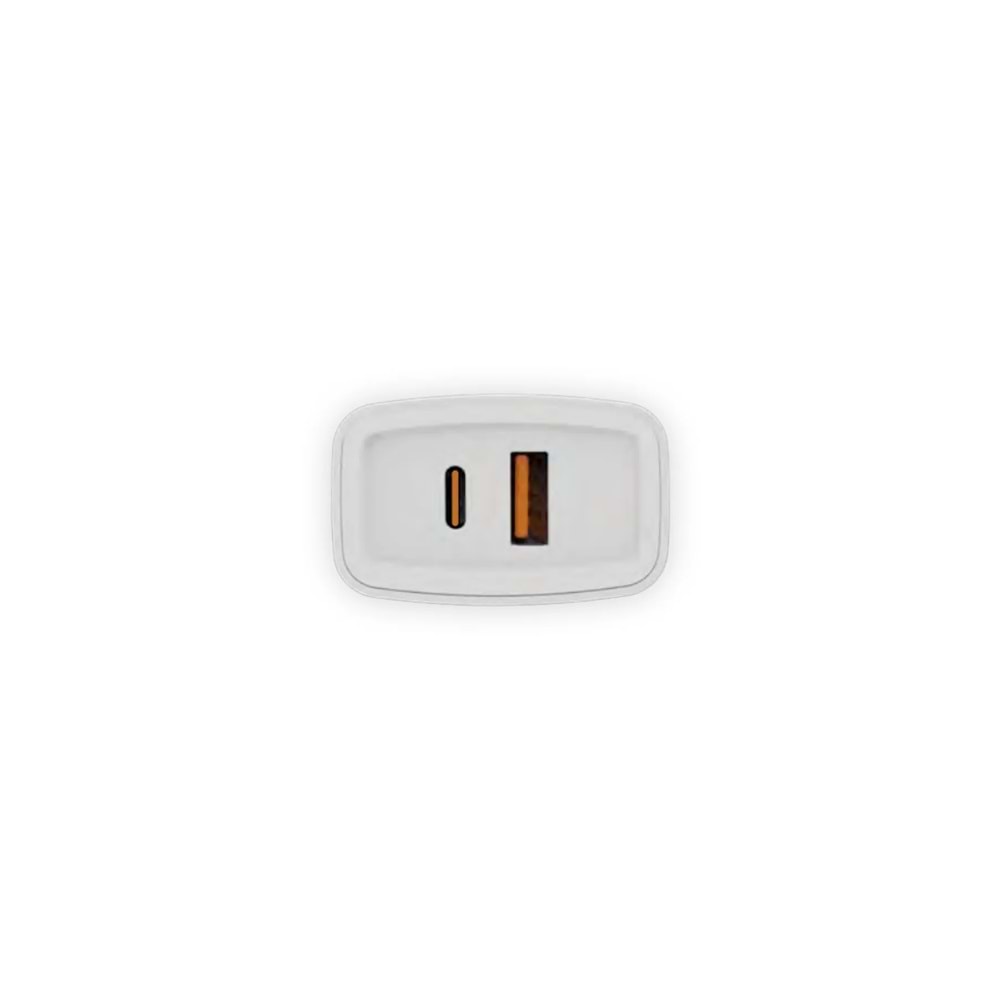 MT1752 45W QC4.0 SÜPER TURBO PD TYPE-C PORT+USB PORT ÇİFT GİRİŞ TYPE-C TYPE-C EV ŞARJ CİHAZI/10/200