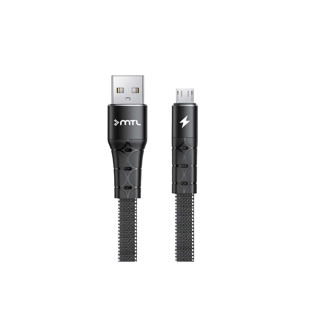 MT2321 3.4A FLAT MİCRO USB ŞARJ DATA KABLO /25/400