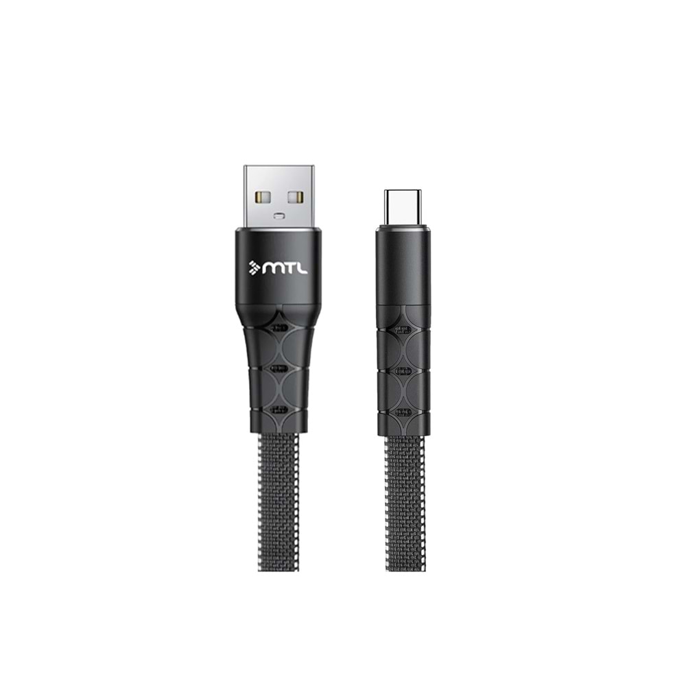 MT2322 3.4A FLAT TYPE-C USB ŞARJ DATA KABLO /25/400