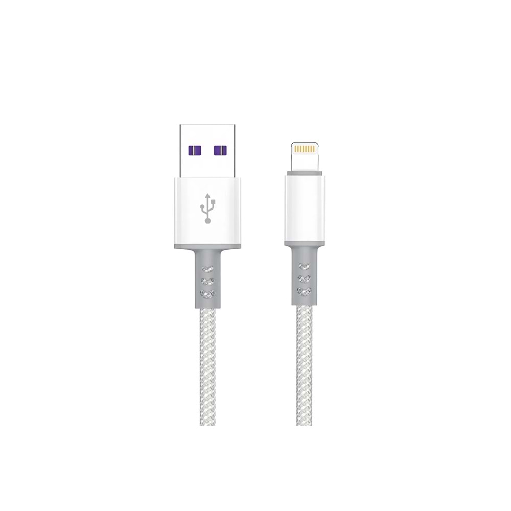 MT2454 3.4A LİGHTNİNG USB ŞARJ DATA KABLO 30/240