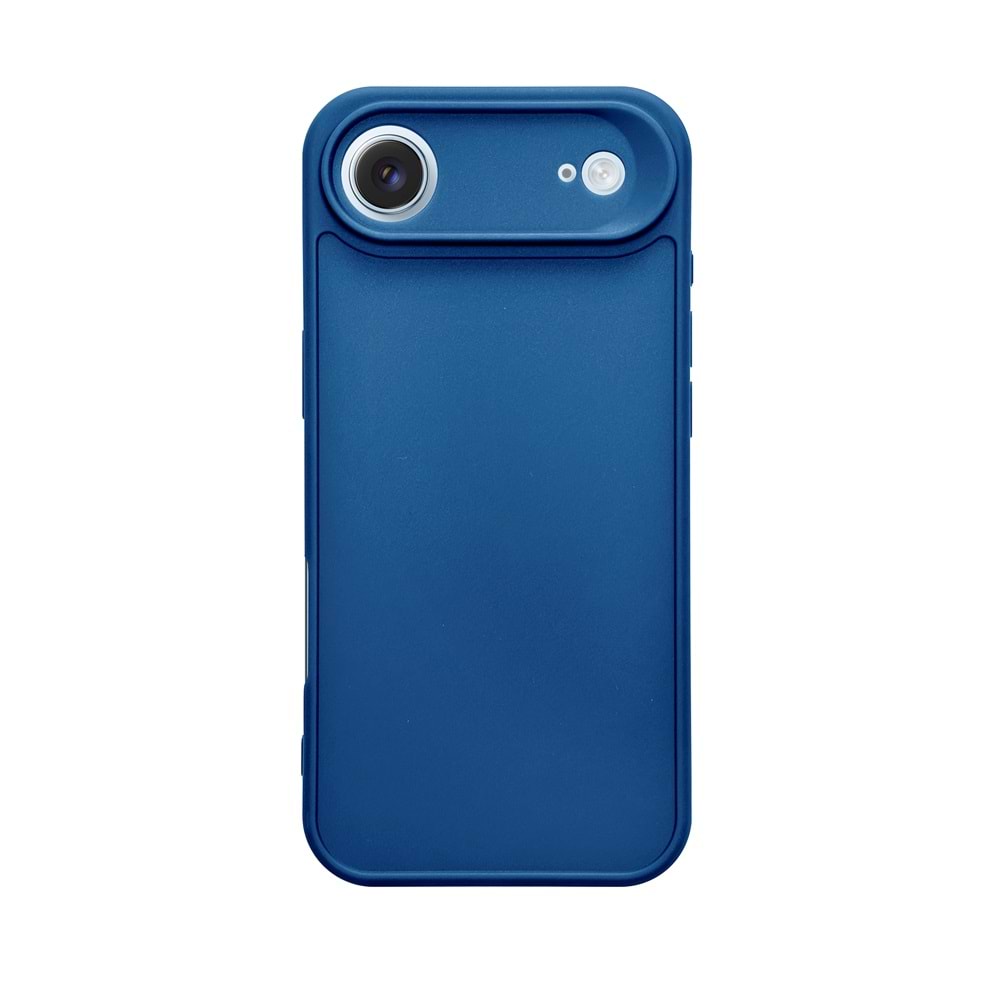 IPHONE 17 AİR RENK ATMAYAN KEEP SİLİKON KILIF - LACIVERT