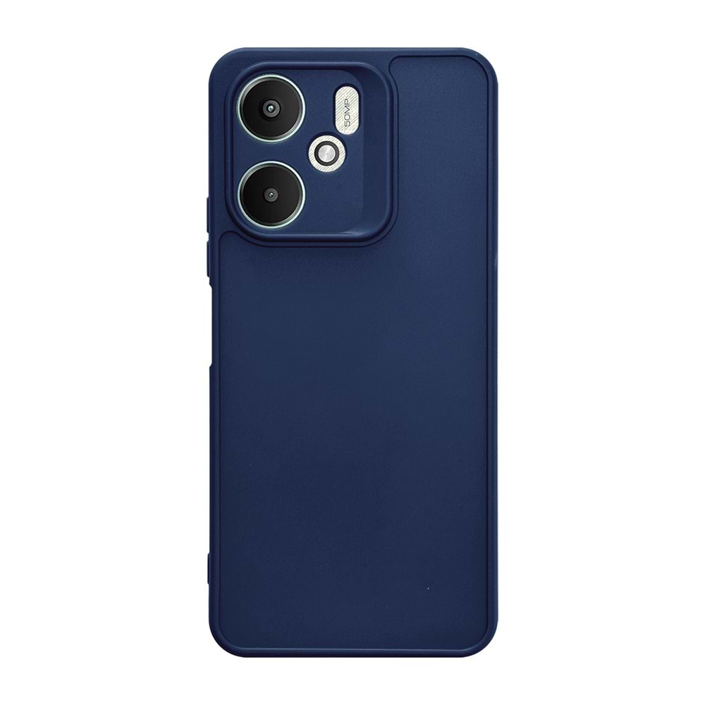 XİAOMİ REDMİ 13C RENK ATMAYAN KEEP SİLİKON KILIF - LACIVERT