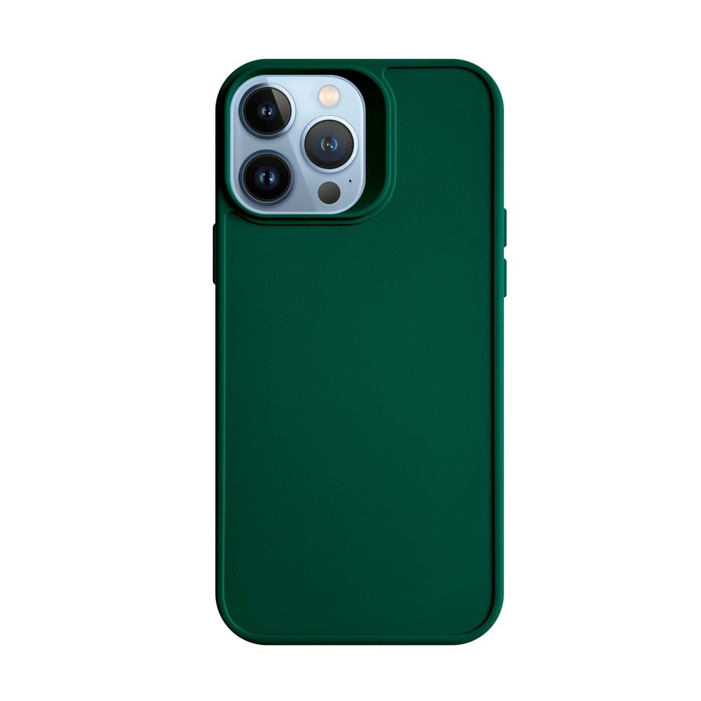 IPHONE 13 PRO MAX RENK ATMAYAN KEEP SİLİKON KILIF - HAKI