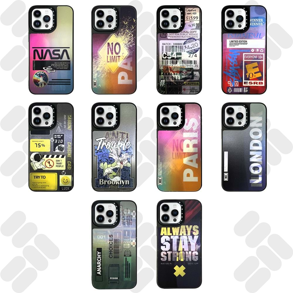 IPHONE 15 PRO MAX HOLOGRAM SİLİKON