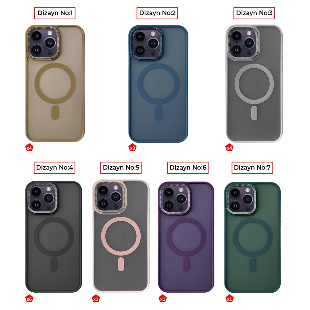 IPHONE 15 PRO MAX SLIM MAG SİLİKON