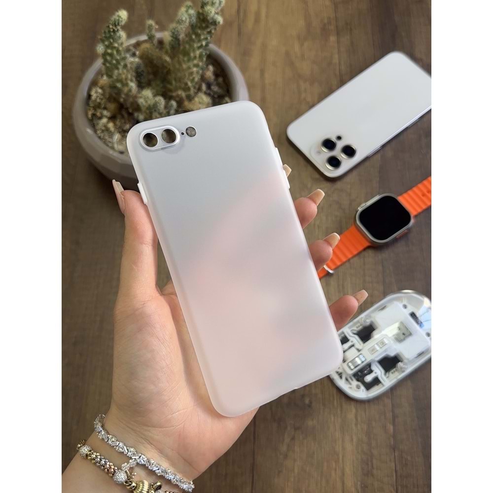 IPHONE 7 PLUS SÜPER İNCE MAT MTL ULTRA THİN SİLİKON KILIF