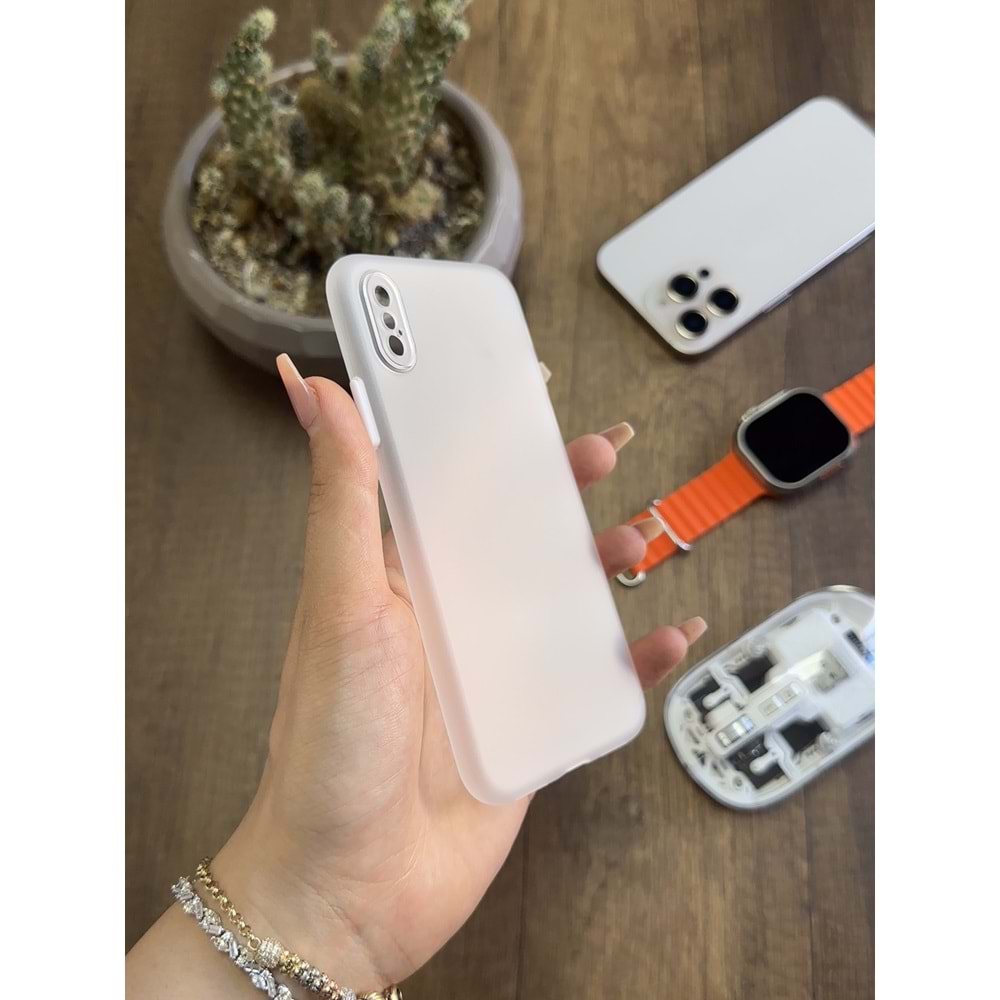 IPHONE X SÜPER İNCE MAT MTL ULTRA THİN SİLİKON KILIF