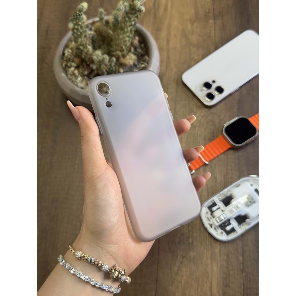 IPHONE XR SÜPER İNCE MAT MTL ULTRA THİN SİLİKON KILIF