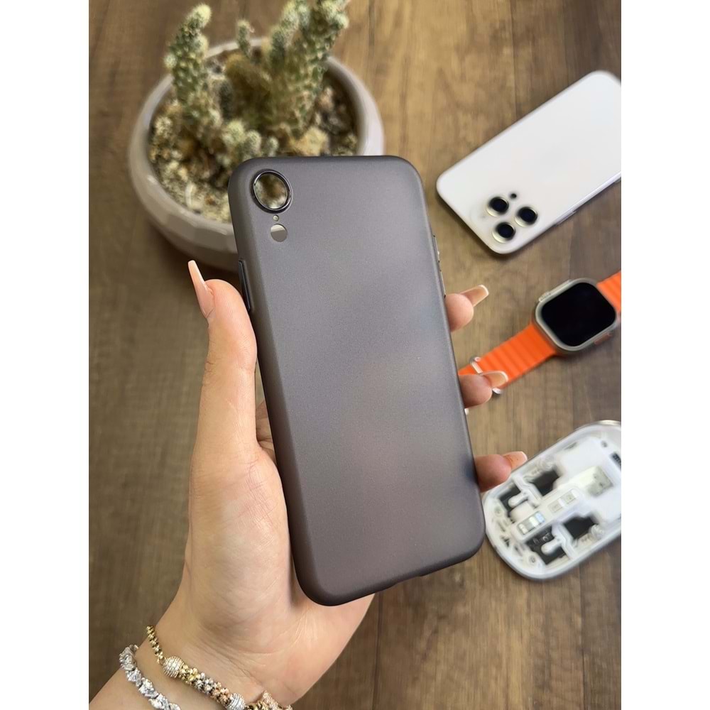 IPHONE XR SÜPER İNCE MAT MTL ULTRA THİN SİLİKON KILIF