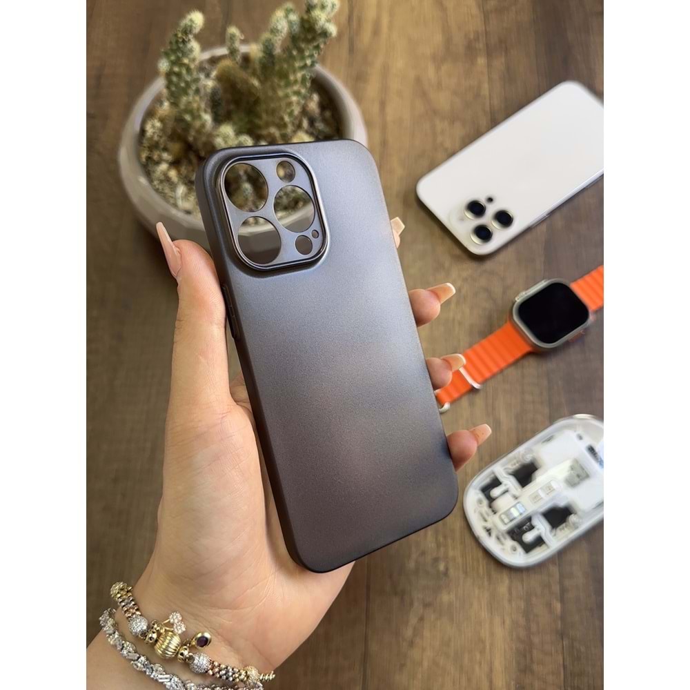 IPHONE 13 PRO SÜPER İNCE MAT MTL ULTRA THİN SİLİKON KILIF