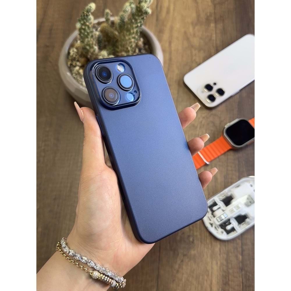 IPHONE 15 PRO MAX SÜPER İNCE MAT MTL ULTRA THİN SİLİKON KILIF