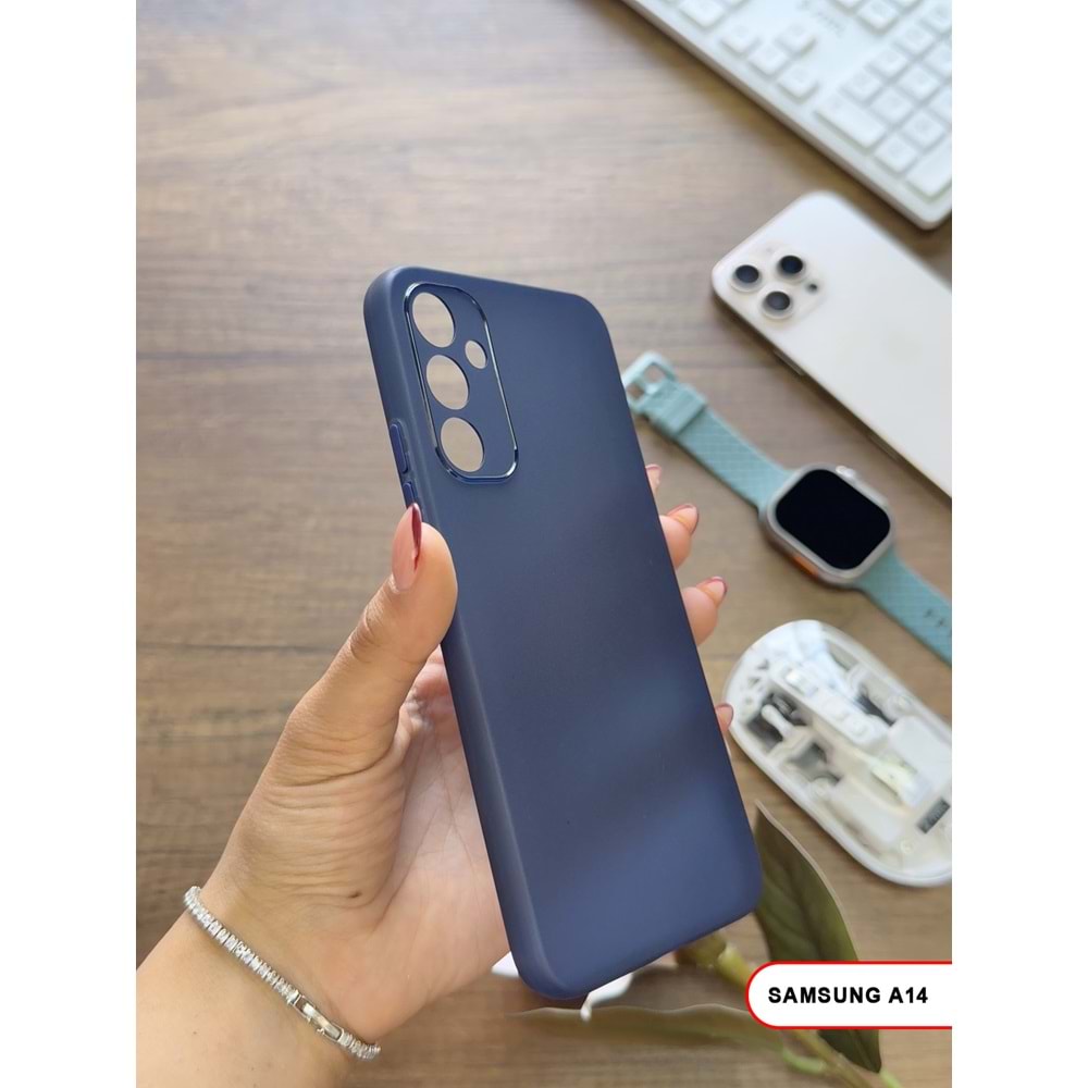 SAMSUNG A14 4G / 5G SÜPER İNCE MAT MTL ULTRA THİN SİLİKON KILIF