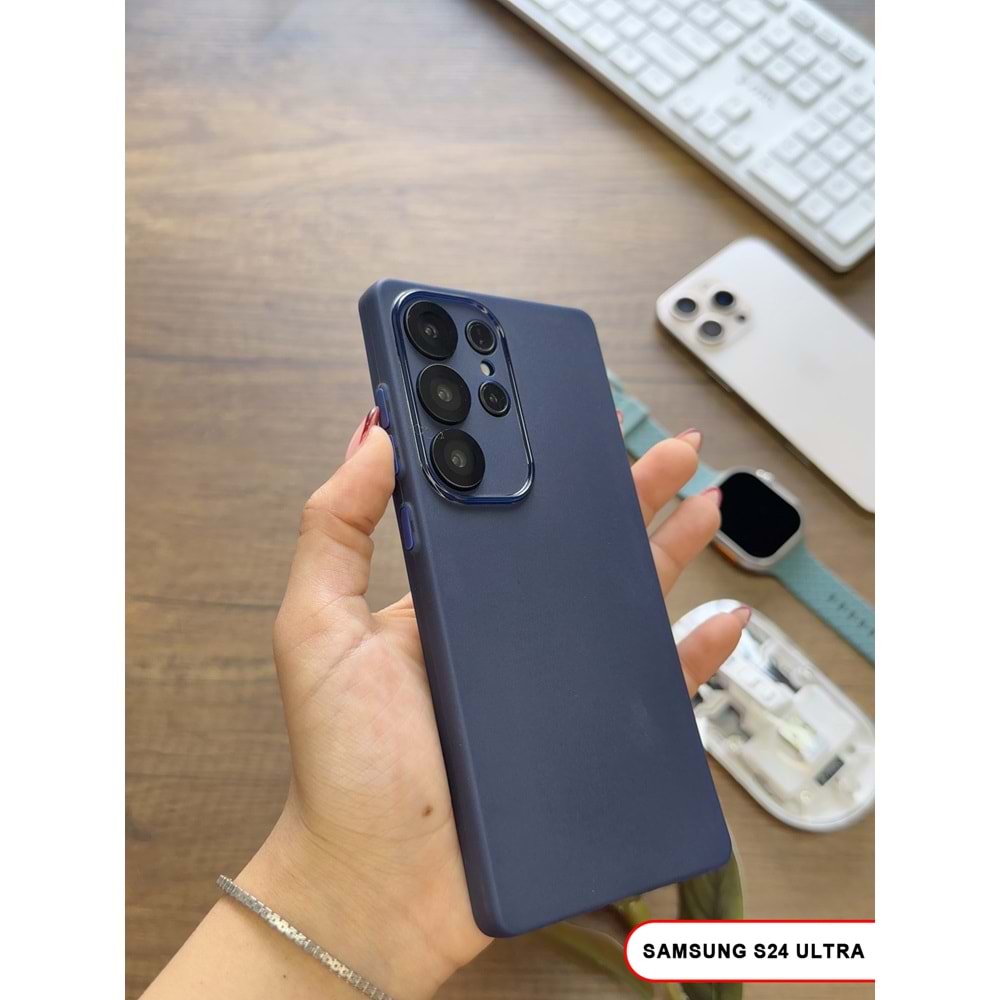 SAMSUNG S24 ULTRA SÜPER İNCE MAT MTL ULTRA THİN SİLİKON KILIF