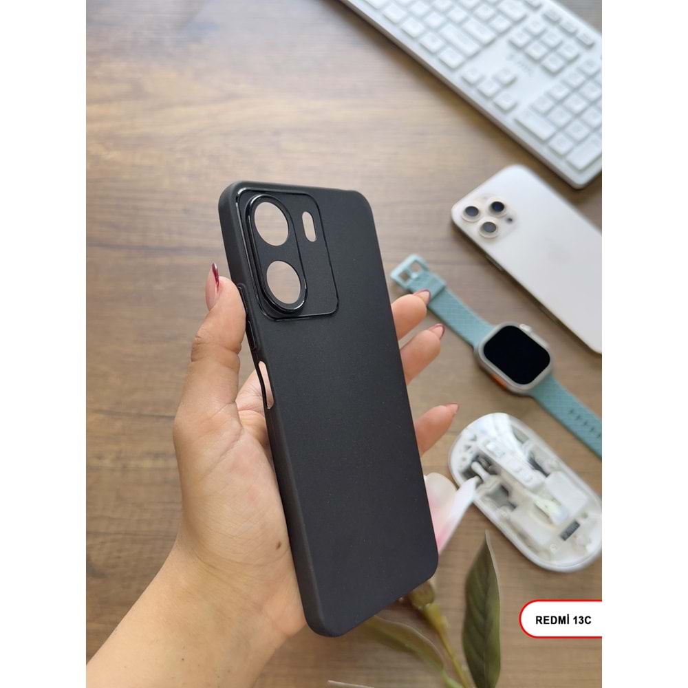 XİAOMİ REDMİ 13C SÜPER İNCE MAT MTL ULTRA THİN SİLİKON KILIF