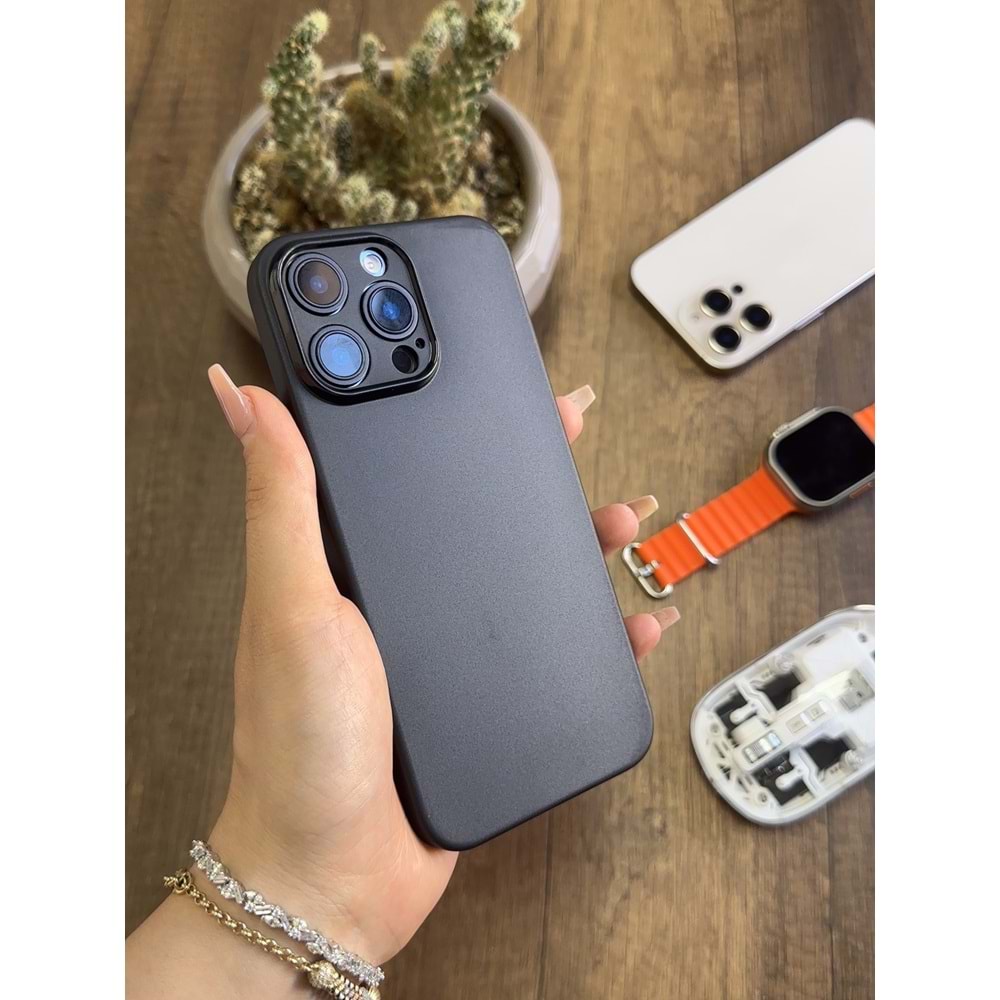 IPHONE 16 PRO MAX SÜPER İNCE MAT MTL ULTRA THİN SİLİKON KILIF