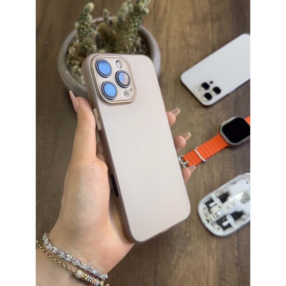 IPHONE 16 PRO MAX SÜPER İNCE MAT MTL ULTRA THİN SİLİKON KILIF