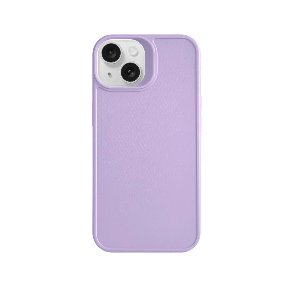 IPHONE 15 RENK ATMAYAN KEEP SİLİKON KILIF - APPLE - İPHONE 15 - MOR - 1
