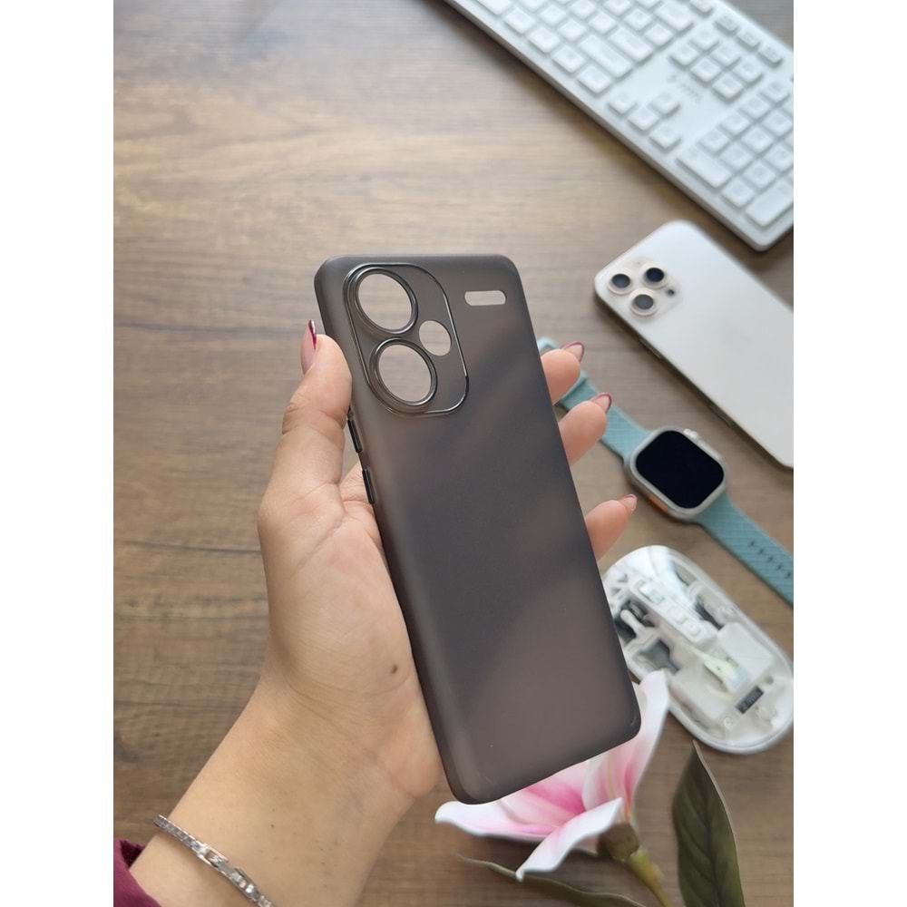 XİAOMİ REDMİ NOTE 13 PRO PLUS SÜPER İNCE MAT MTL ULTRA THİN SİLİKON KILIF