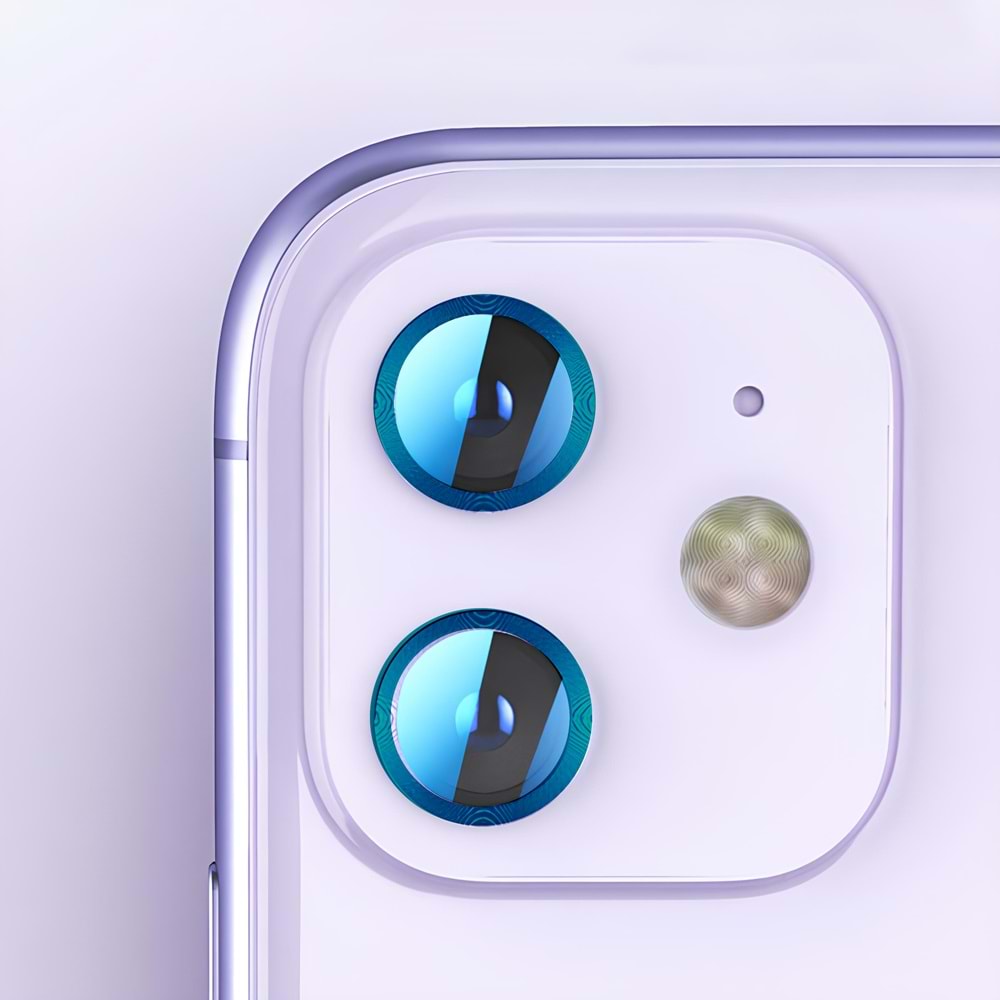 IPHONE 11 SAFİR LENS KORUMA - BLUE