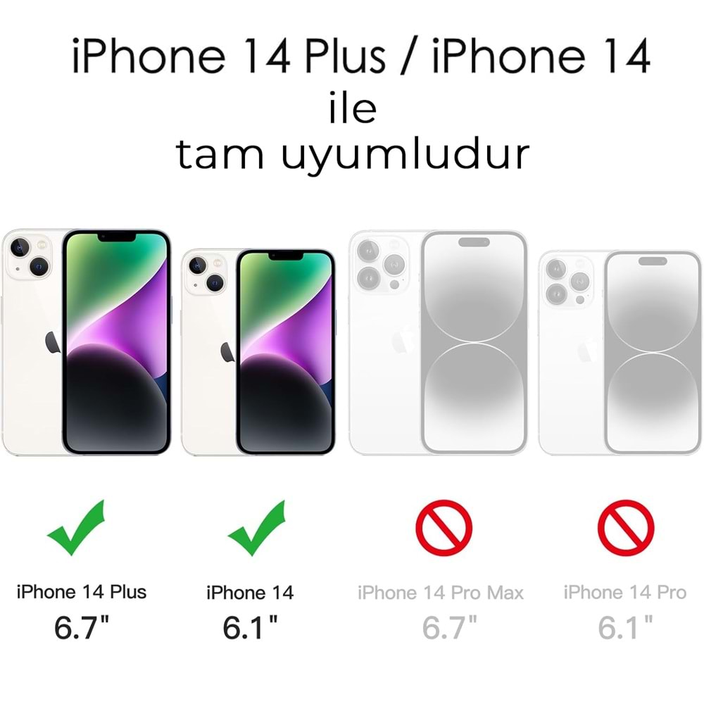 IPHONE 14 / IPHONE 14 PLUS SAFİR LENS KORUMA - PURPLE
