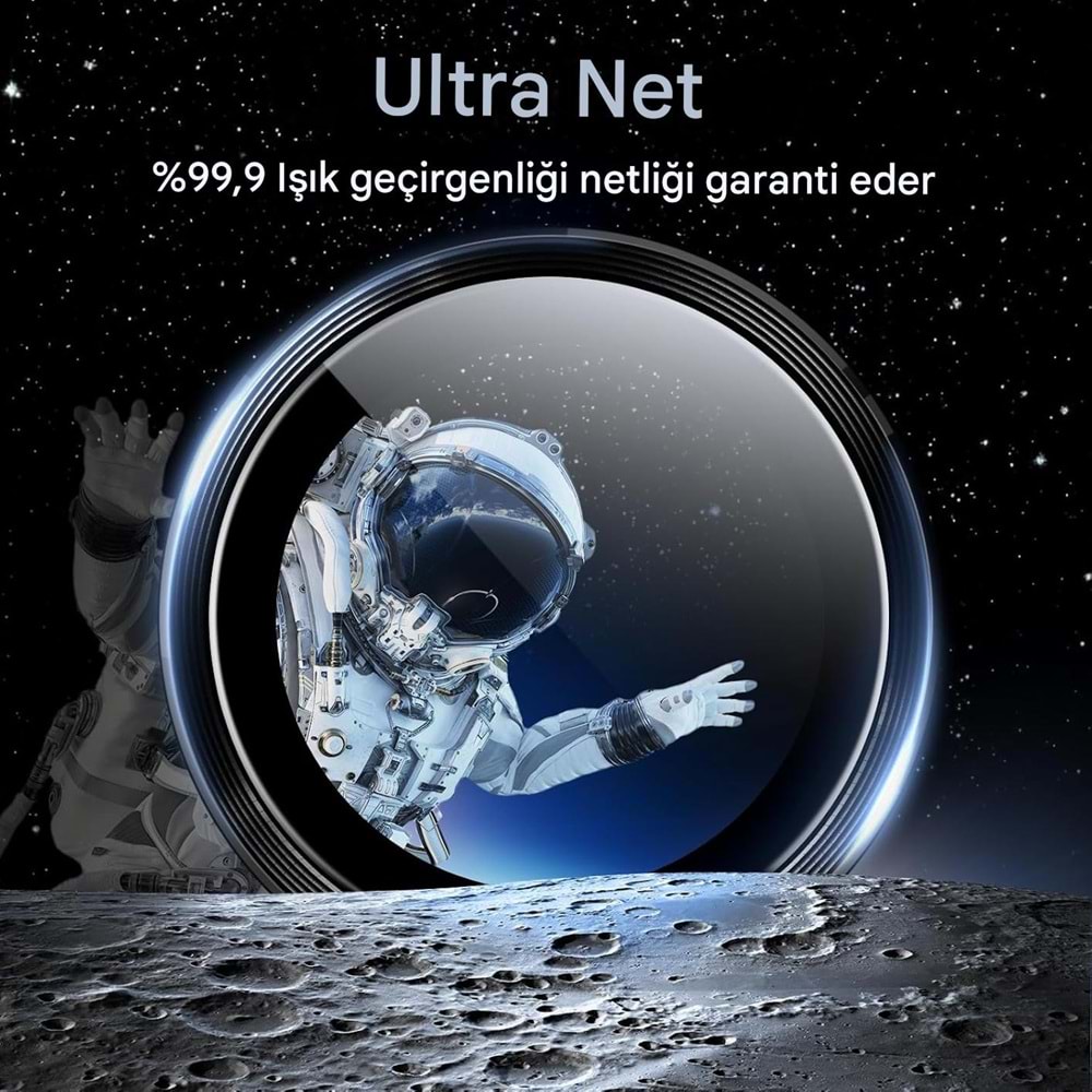 IPHONE 16 / IPHONE 16 PLUS SAFİR LENS KORUMA - BLACK