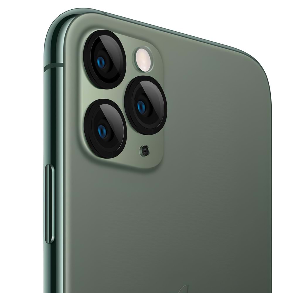 IPHONE 11 PRO / IPHONE 11 PRO MAX SAFİR LENS KORUMA - BLACK