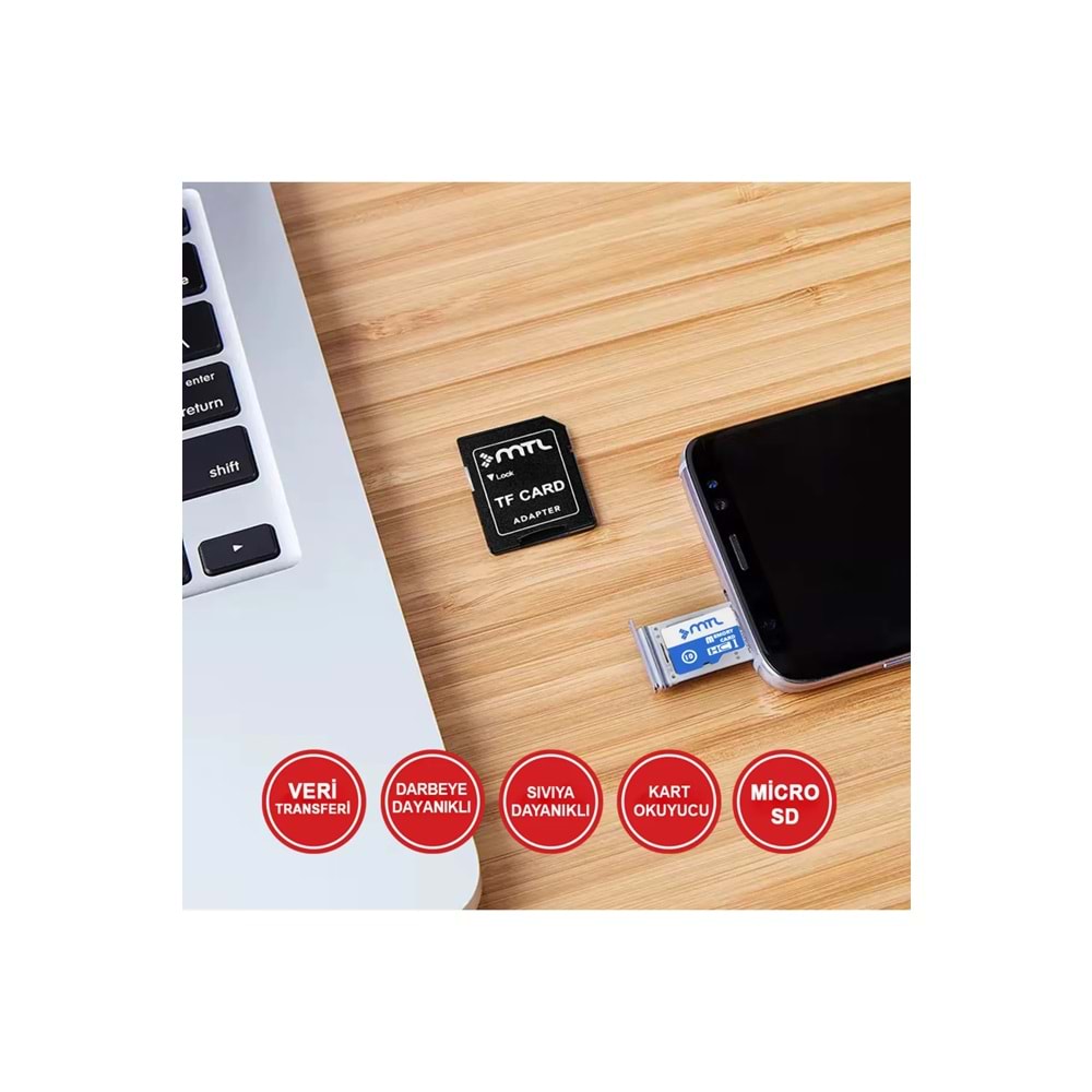 MT812 32 GB MEMORY MİCRO SD KART+ DÖNÜŞTÜRÜCÜ ADAPTÖR /20