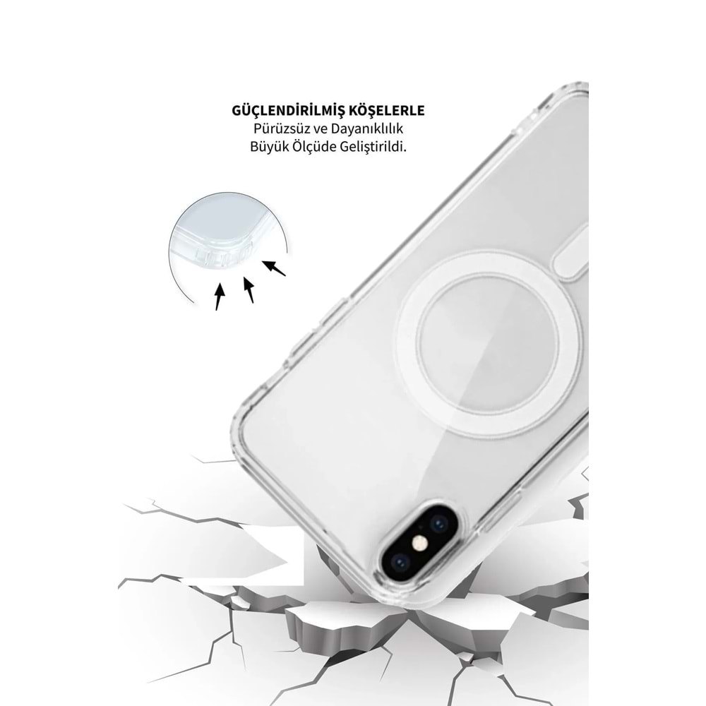 IPHONE XS MAX MTL SAFE SİLİKON