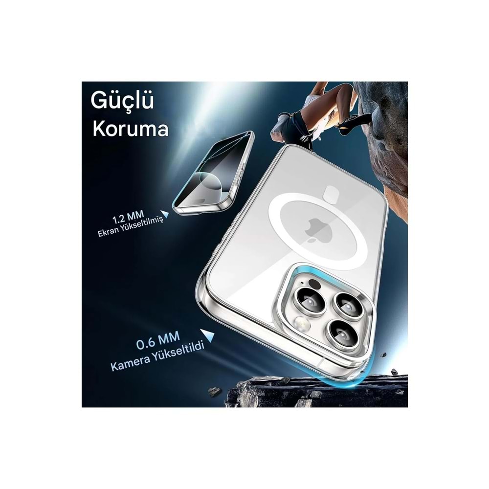 IPHONE 16 PRO MAX MTL SAFE SİLİKON