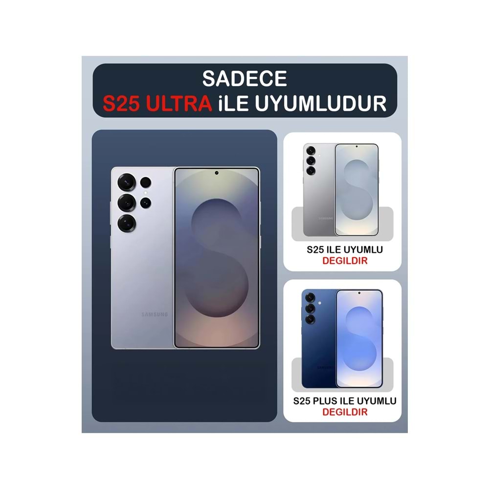 SAMSUNG S25 ULTRA MTL SAFE SİLİKON