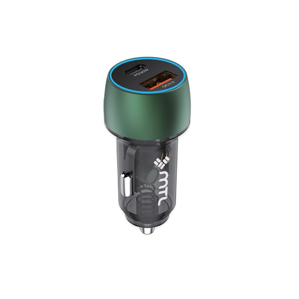 MT1832 48W QC 4.0 HIZLI PD TYPE C PORT + USB PORT (ÇİFT ÇIKIŞ) ARAÇ ŞARJ ADAPTÖR /100