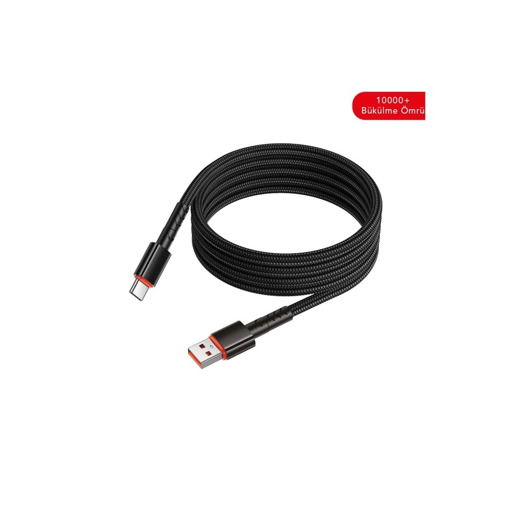 MT2015 3.4A TYPE-C USB ŞARJ DATA KABLO 30/300
