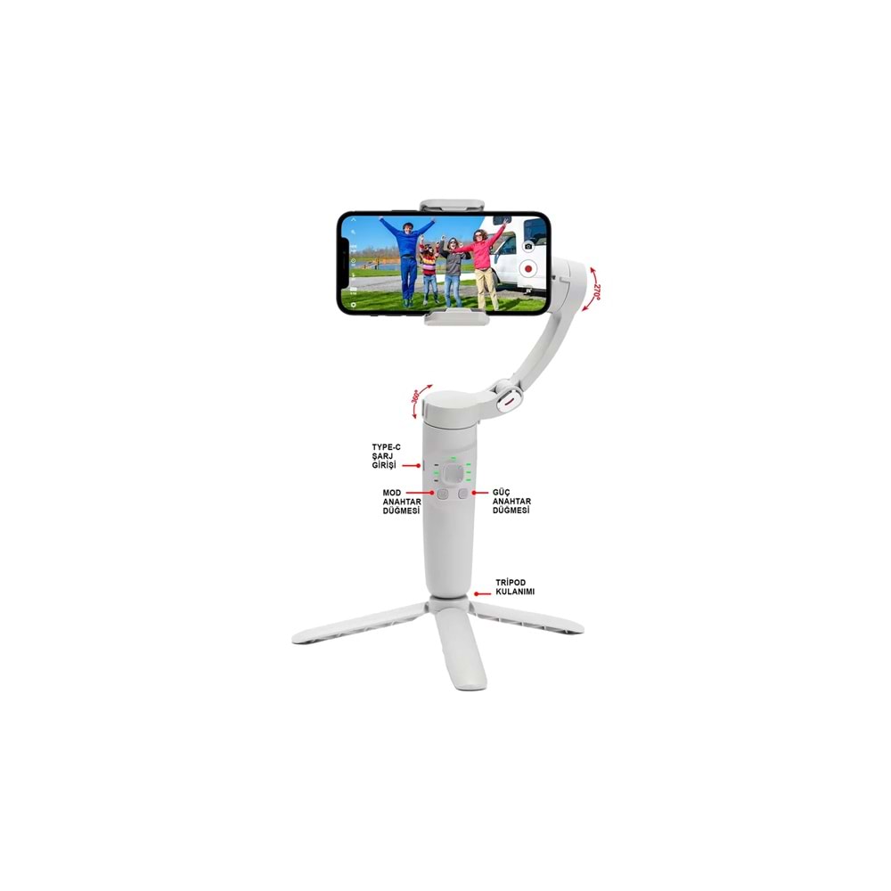 MT6701 SMARTPHONE GİMBAL TRİPOD /20