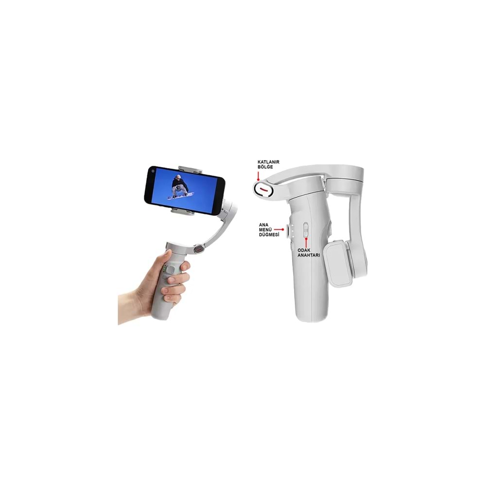 MT6701 SMARTPHONE GİMBAL TRİPOD /20