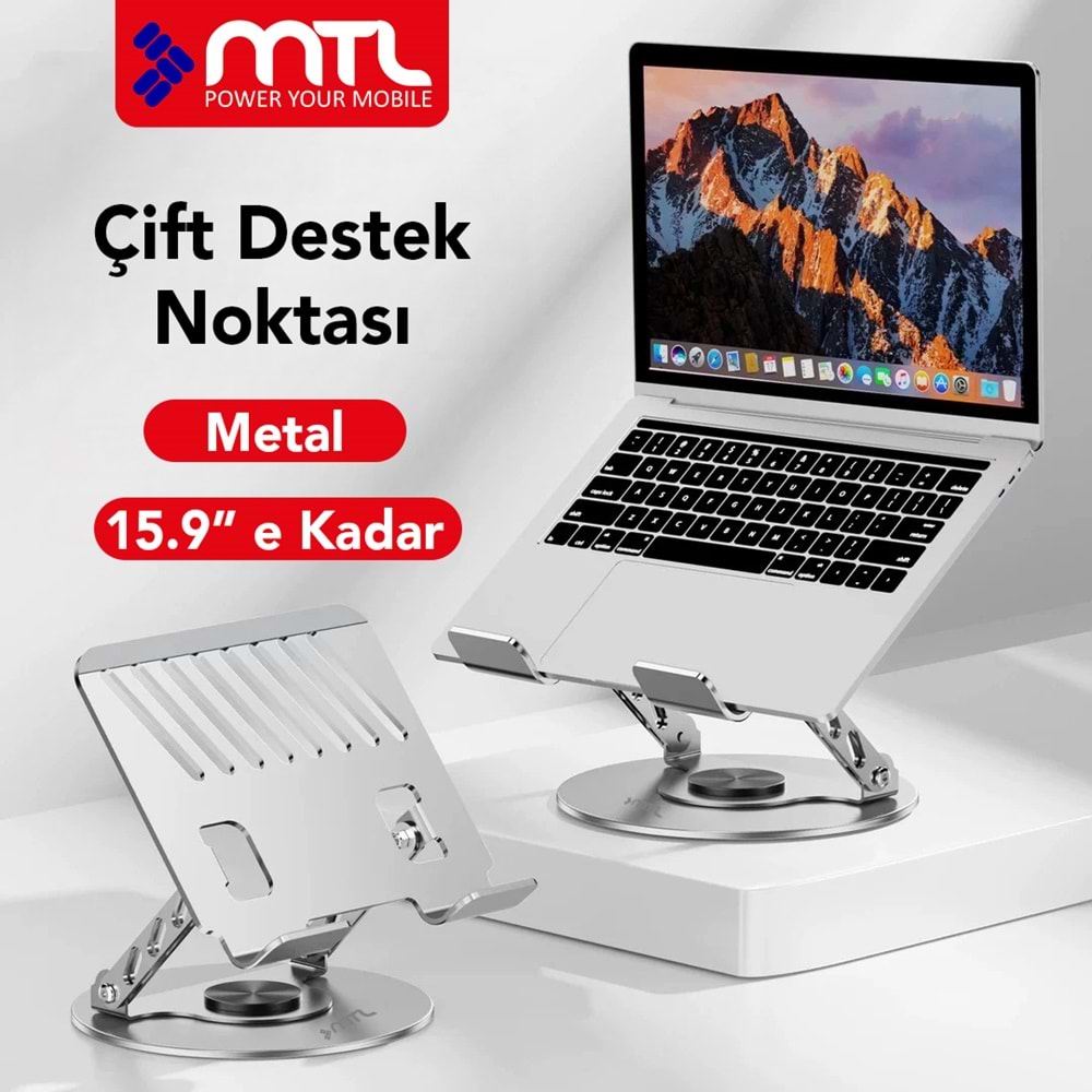 MT6541 MASA ÜSTÜ METAL STAND LAPTOP VE TABLET TUTUCU /100