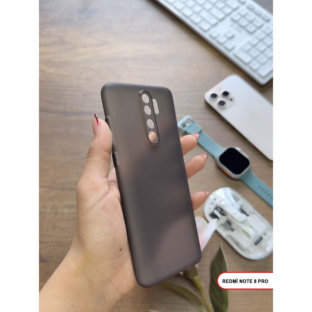 XİAOMİ REDMİ NOTE 8 PRO SÜPER İNCE MAT MTL ULTRA THİN SİLİKON KILIF
