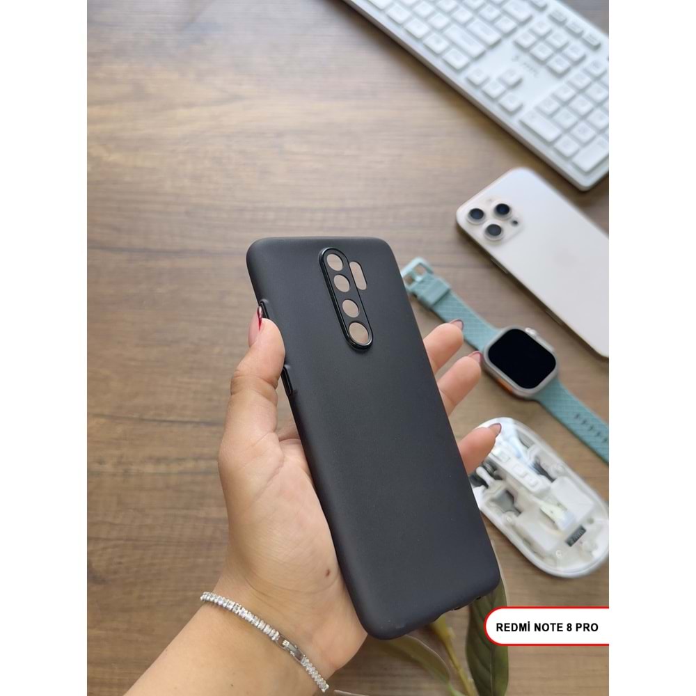 XİAOMİ REDMİ NOTE 8 PRO SÜPER İNCE MAT MTL ULTRA THİN SİLİKON KILIF