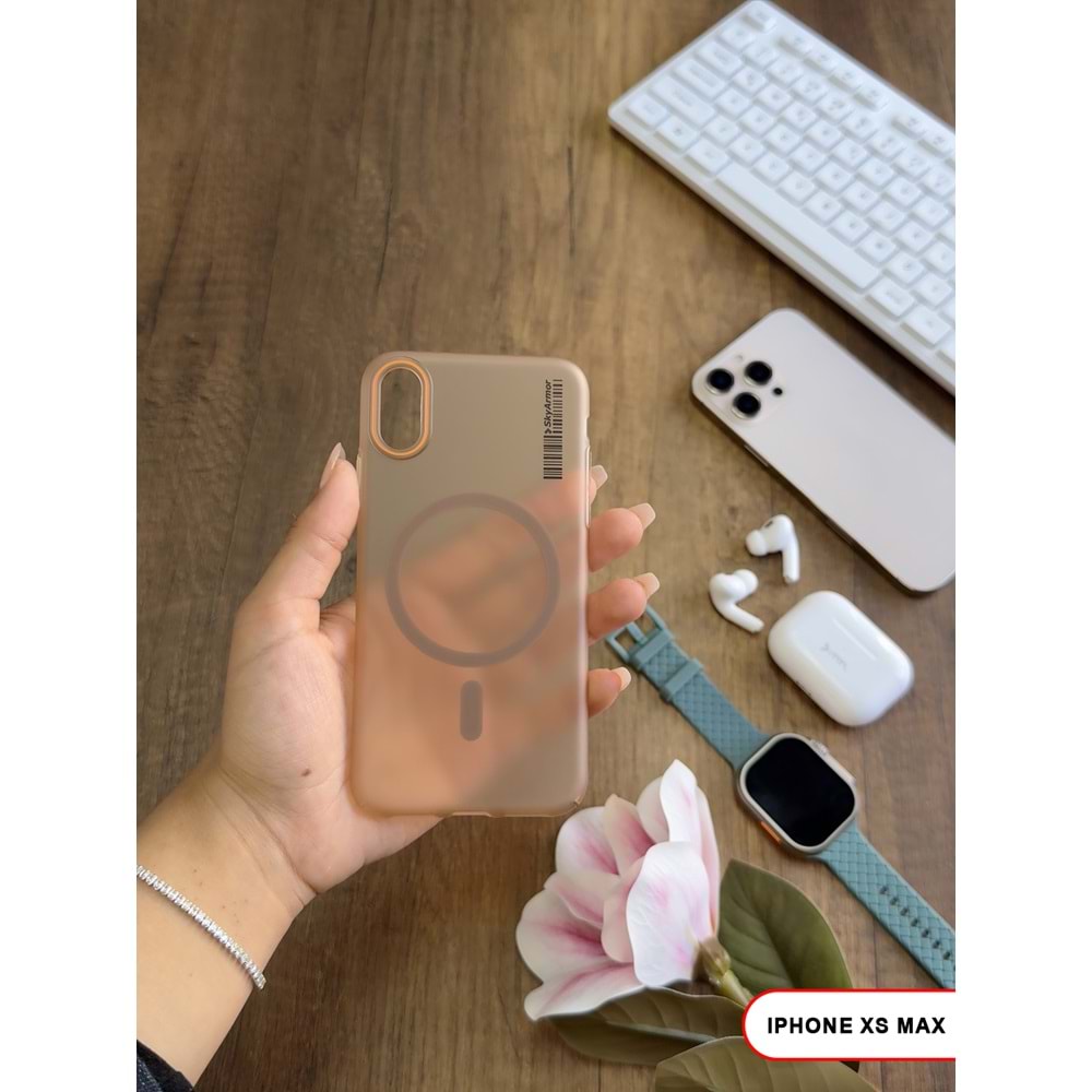 IPHONE XS MAX MAGSAFE UYUMLU MAT SERT KLEİN KILIF