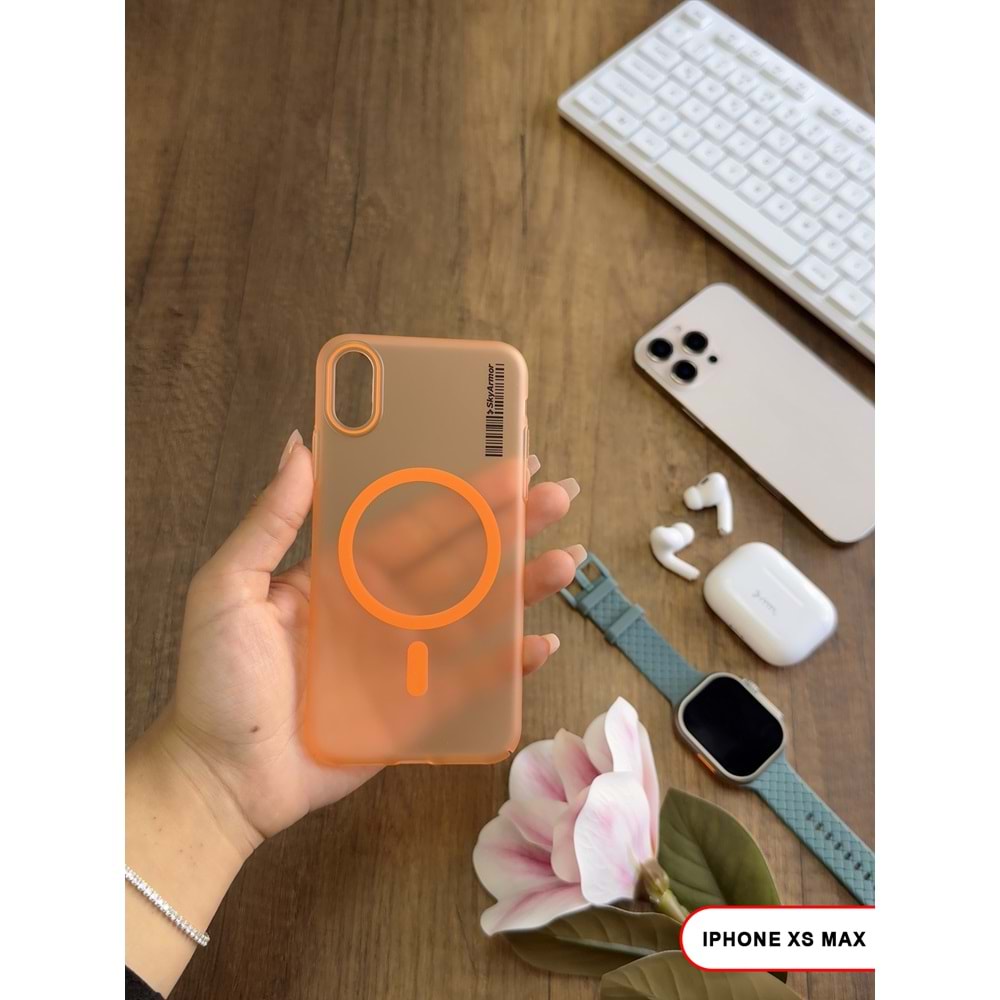 IPHONE XS MAX MAGSAFE UYUMLU MAT SERT KLEİN KILIF