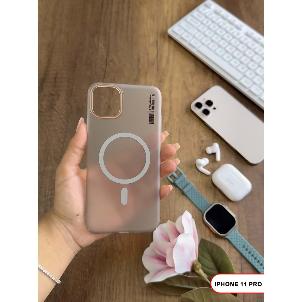 IPHONE 11 PRO MAGSAFE UYUMLU MAT SERT KLEİN KILIF