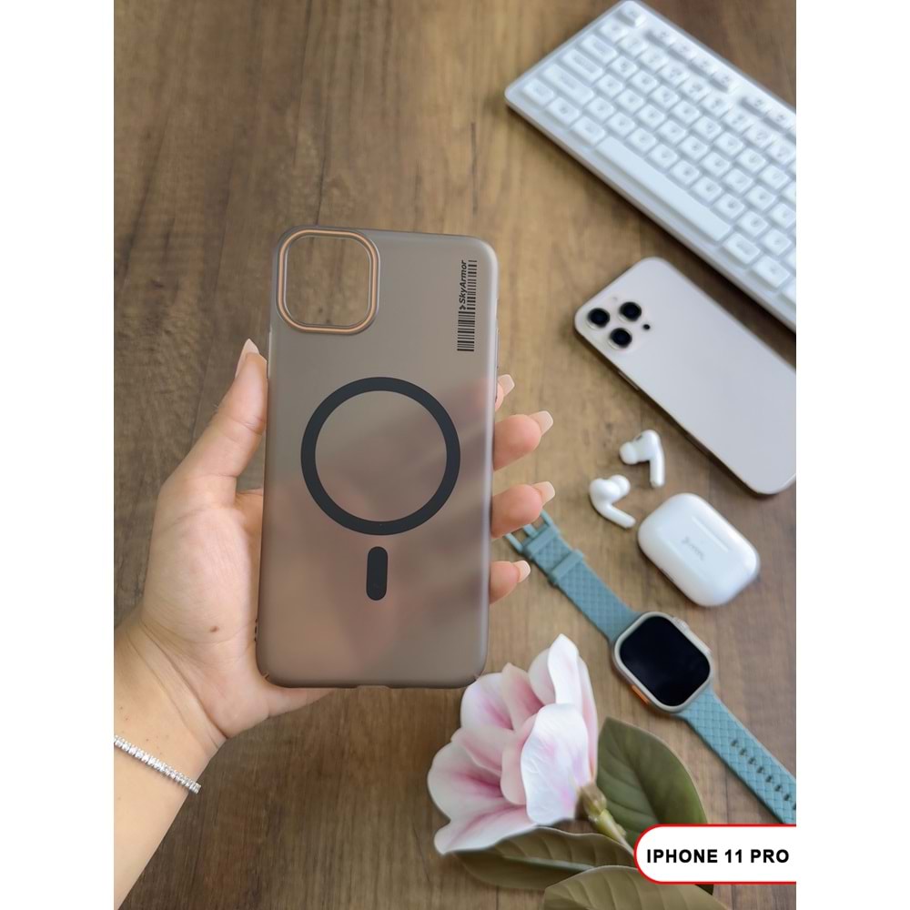 IPHONE 11 PRO MAGSAFE UYUMLU MAT SERT KLEİN KILIF