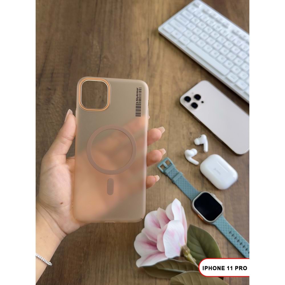 IPHONE 11 PRO MAGSAFE UYUMLU MAT SERT KLEİN KILIF