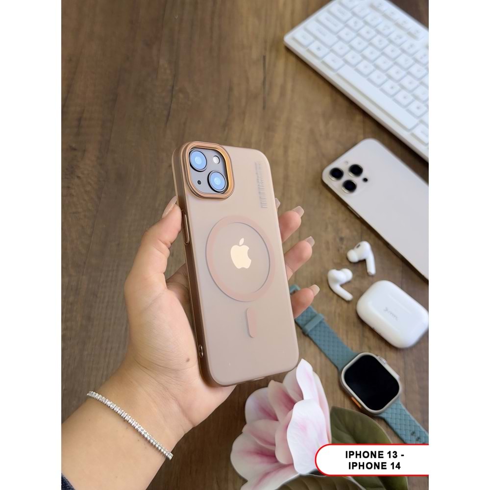 IPHONE 13/14 MAGSAFE UYUMLU MAT SERT KLEİN KILIF