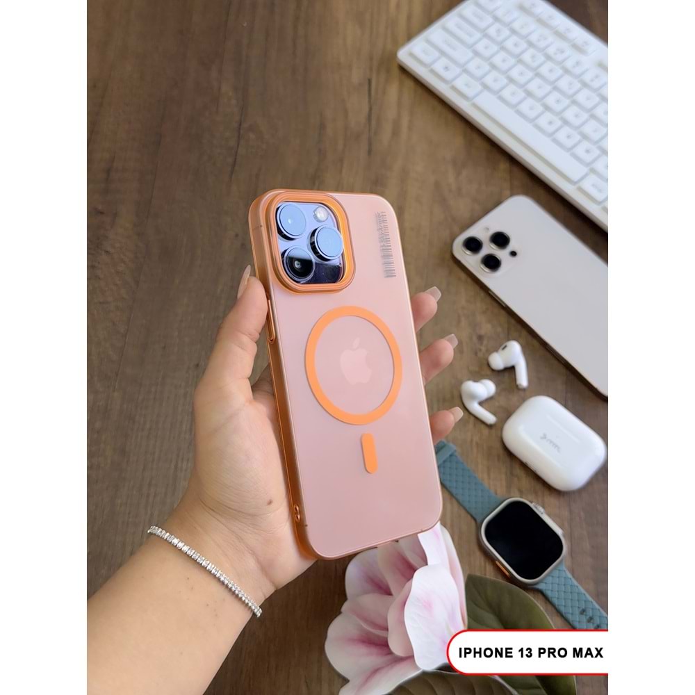 IPHONE 13 PRO MAX MAGSAFE UYUMLU MAT SERT KLEİN KILIF