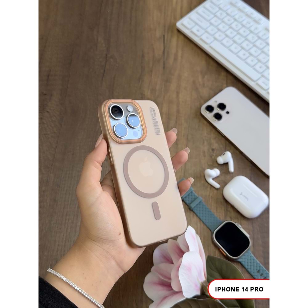 IPHONE 14 PRO MAGSAFE UYUMLU MAT SERT KLEİN KILIF