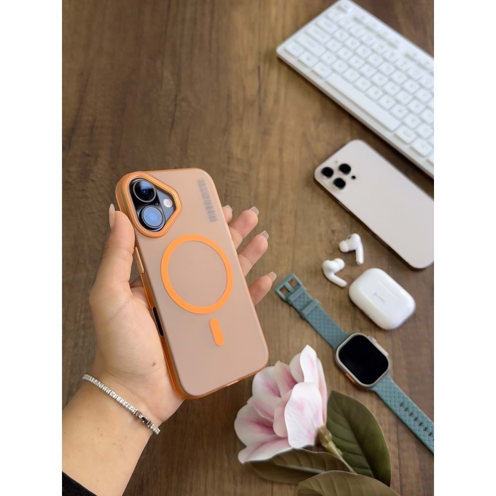 IPHONE 16 MAGSAFE UYUMLU MAT SERT KLEİN KILIF