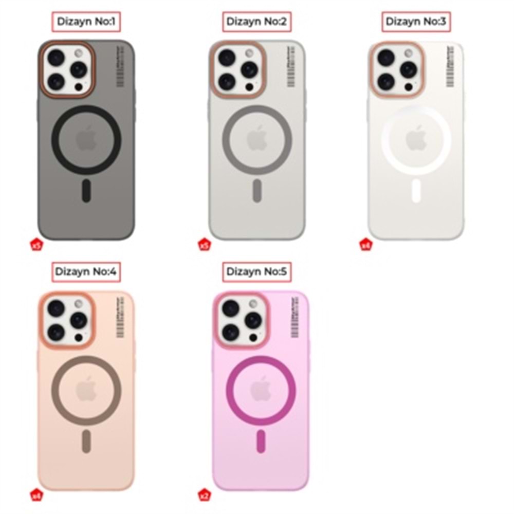 IPHONE 17 AİR MAGSAFE UYUMLU MAT SERT KLEİN KILIF